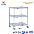Manufacture Wheel Movable Wire counter display rack